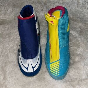 Adidas Teal Sydney’s Sz10.5 & Cael V1’s Sz9 Wrestling Shoe *Right Shoe Only!*